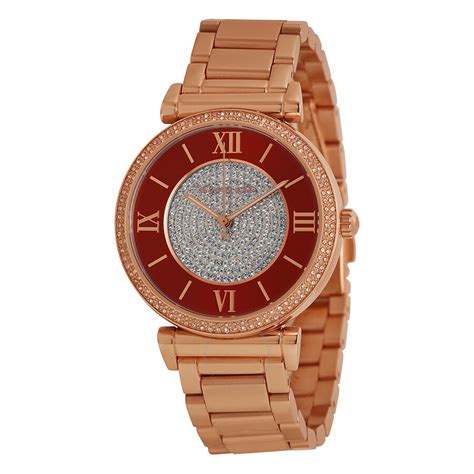 caitlin watch michael kors|Michael Kors Women's Catlin Rose Gold.